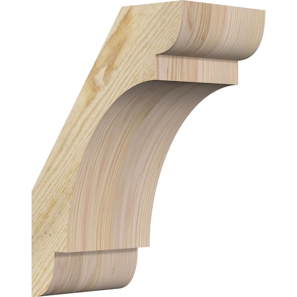 Ekena Millwork 6"W x 10"D x 14"H Olympic Rough Sawn Knee Brace, Douglas Fir BRC06X10X14OLY00RDF - main
